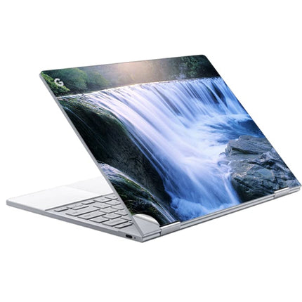 GADGETS WRAP Printed Vinyl Top Only Skin Sticker Decal for Google PixelBook - Waterfall Top