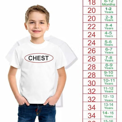 Pinox Colourful New Hand Holi T-Shirt Happy Holi Printed Round Neck & Half Sleeve White Dry-Fit Regular T-Shirt for Kids, Men, Women Holi Couple T-Shirts (in, Age, 2 Years, 3 Years, Regular, White) 
