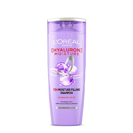 L'Oreal Paris Hair Mask, For Damaged and Weak Hair, With Pro-Keratin + Ceramide, Total Repair 5, 200ml & L'Oreal Paris Moisture Filling Shampoo, With Hyaluronic Acid, For Dry & Dehydrated Hair, 340ml 