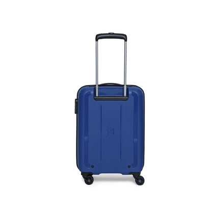 Aristocrat Airstop Cabin Luggage- 53cm, Elanza Blue, Hardcase, 4 Wheels 360 Degree Rotation, Secured Combination Lock, Spacious, for Men & Women,7 Year Warranty 