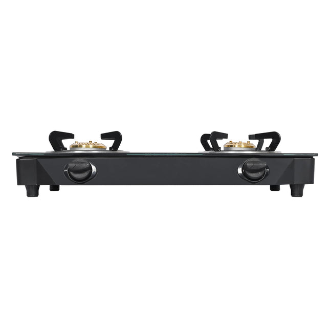 Faber 2 Burner Gas Stove (Arrow�2BB BK) Manual Ignition, Black 