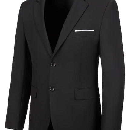 Random Stripe Blazer for Men Casual Mens Suit Jacket Slim Fit Men's Suit Outfit Notch Lapel Men's Sport Coats & Blazers (in, Numeric, 40, 40, Black) 