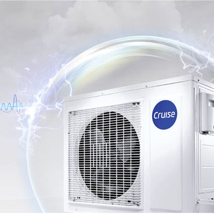 Cruise 1 Ton 3 Star Non Inverter Split System AC (Copper,PM 2.5 Filter,Auto Blow-N-Clean, Express Cool 50 Degrees Celsius,CWDBG-EQ3G123,2022 Model) 