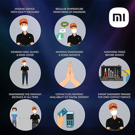Xiaomi 125 cm (50 inches) X Pro 4K Dolby Vision IQ Series Smart Google TV L50M8-5XIN (Black) 