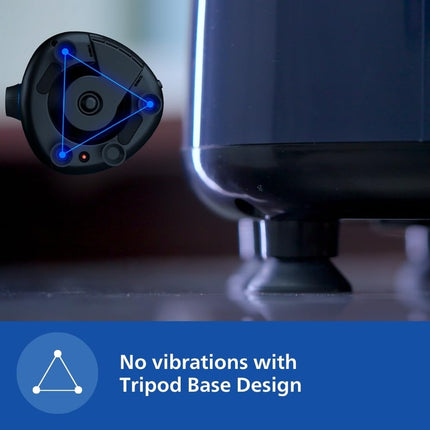 Philips HL7713/01,1000 W PowerPro Motor Mixer Grinder, 3 Jars (Azure Blue), Edged blade made of superior SS304 material, Quick cool ventilation for longer motor life 