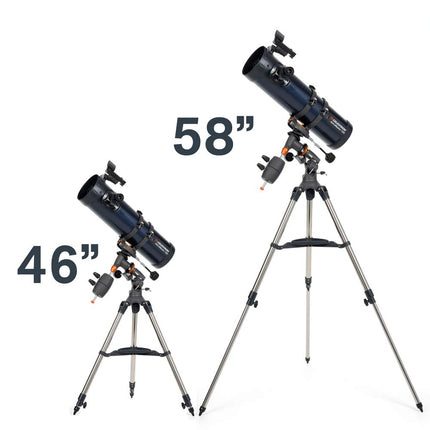 Celestron AstroMaster 130 EQ Motor Drive Telescope (Black) 