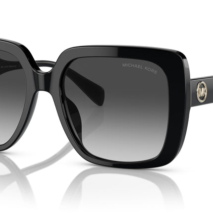 Michael Kors Womens Mallorca Sunglasses, Black, 55 