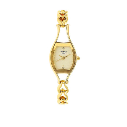Titan Metal Raga Analog Multi-Color Dial Women's Watch-Nm2331Ym02 / Nl2331Ym02/Nn2331Ym02, Band Color:Gold 