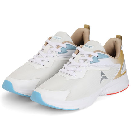 AVANT Men's Delux Running Shoes (AVMSH167CL01UK10_White) 