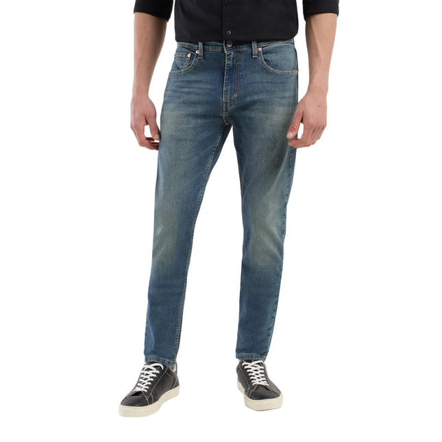 Levi's Men's 512 Slim Tapered Fit Mid Rise Light Fade Stretchable Jeans Blue 