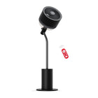 NUUK HALO 3D Air Circulation Tower Fan with Mood Lamp | Super Silent Remote Controlled Standing BLDC Fan | 12 Wind Speeds & 4 Fan Modes | 120˚ Horizontal & 90˚ Vertical Oscillation | 3 NIDEC Motors 