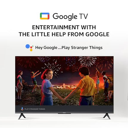 Mi Xiaomi 108 cm (43 inches) X Series 4K LED Smart Google TV L43MA-AUIN (Black) 