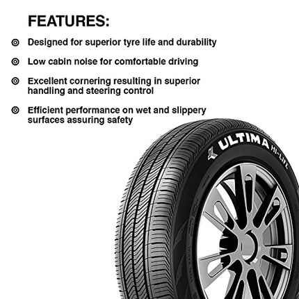 JK Tyre 145/80 R12 Ultima Hi^Life Tubeless Car Tyre 