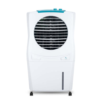 Symphony Ice Cube 27 Personal Air Cooler For Home with Powerful Fan, 3-Side Honeycomb Pads, i-Pure Technology and Low Power Consumption (27L, White) 