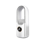 ZAPORA Mini Air Conditioner Air Cooler Leafless Electric Fan Portable Air Conditioner Silent Timer Cooling Fan Humidifier Purifier 