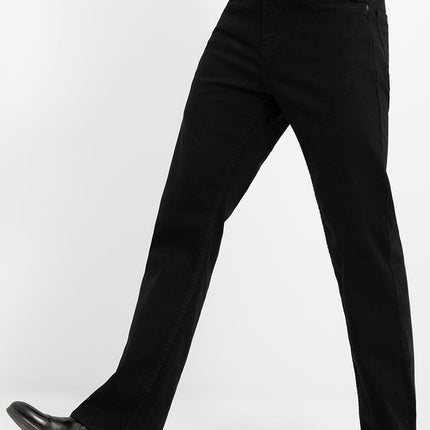 SNITCH Original Bootcut Denim for Men (Black, 34) 