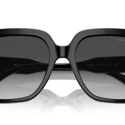 Michael Kors Womens Mallorca Sunglasses, Black, 55 
