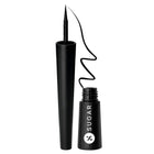 SUGAR Cosmetics Gloss Boss 24Hr Glossy Eyeliner Gel With Brush | Smudeproof & Waterproof - 01 Back In Black (Black Eyeliner) | 3Ml 