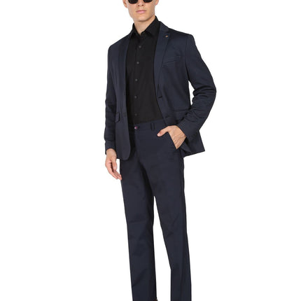Arrow Newyork Blue Mens Blazer Slim (AREB5096_Dk 40) 