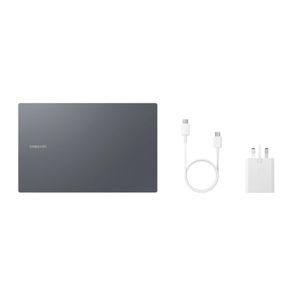 Samsung Galaxy Book4 (Gray, 16GB RAM, 512GB SSD) | 15.6" Full HD Screen | Intel Core 7 150U Processor | Windows 11 Home | MS Office 2021 | Fingerprint Reader | Intel Iris XE Graphics | RJ45 LAN Port 