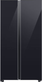Samsung 653L Convertible 5 In 1 Digital Inverter Side by Side Refrigerator Appliance, (RS76CB811333HL, Glam Deep Charcoal) 