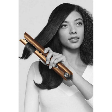 Dyson Corrale™ Hair Straightener | 30 mins Cord-Free Styling| Universal Voltage| Travel Friendly| Smooth & Shiny Hair| Half the Heat Damage|Intelligent Straightener| Flexing Copper Plates | Straight Hair| Airplane Mode| Suitable for all hair types| 2 Year 