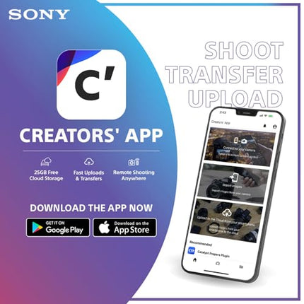 Sony Alpha ILCE-6700M APS-C Interchangeable-Lens Mirrorless Camera (Body + 18-135 mm Power Zoom Lens) | Made for Creators | 26.0 MP | Artificial Intelligence based Autofocus | 4K 60p Recording - Black 