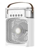 Portable-Air-Conditioner-Small-Ac-Quaite-Personal-Air-cooler-Usb-Power-Mini-Desktop-Cooling-Misting-fan-1/2/3-Timer-With-speed-360-Adjustable-For-Office-Room-Desk-And-Car-(Multi-colour) (Green) 