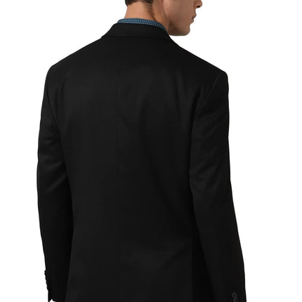 Peter England Men's Slim Blazer (PEBZONSBZ18112_Dark Blue_42) 