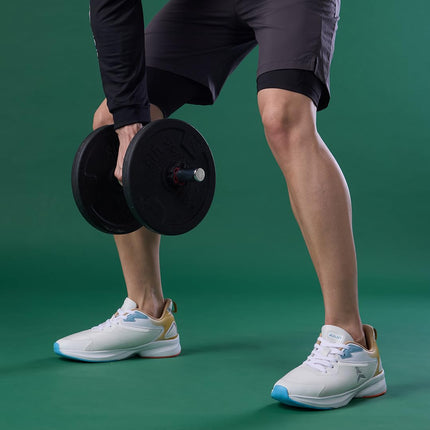 AVANT Men's Delux Running Shoes (AVMSH167CL01UK10_White) 