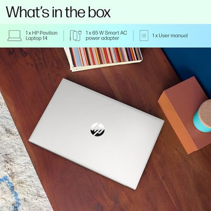 HP Pavilion 14, 12th Gen Intel Core i7-1255U, 16GB DDR4, 1TB SSD, (Win11, Office21, Silver,1.41 kg), IPS, Micro-edge, BrightView,14-inch (35.6cm) FHD Laptop, Intel Iris Xe graphics, HD camera,dv2015TU 