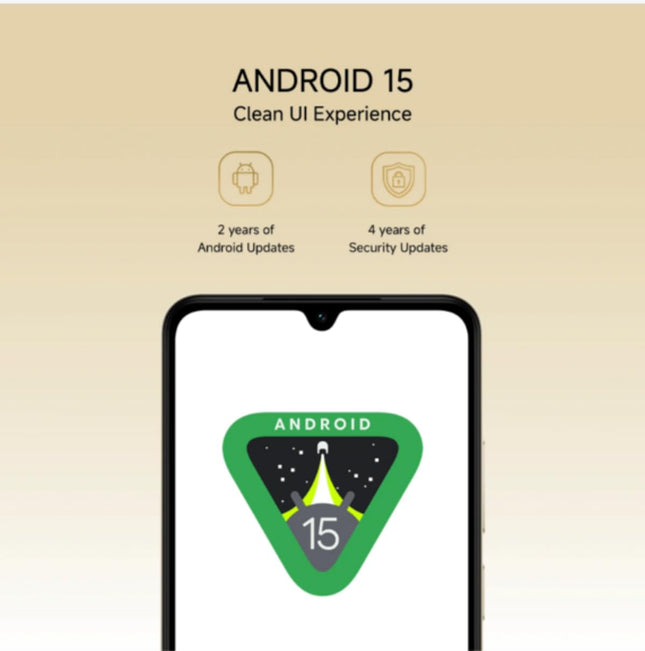 Redmi A5 Just Black, 4GB RAM 128GB ROM 