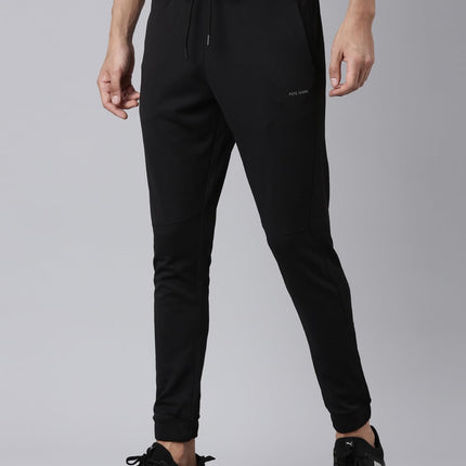 Pepe Jeans Innerwear Men's Regular Fit Track Mid Rise Pants (PPTR01_Black_XL) 