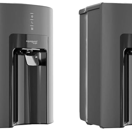AquaguardSure Delight NXT RO+UV 6 L Storage Water Purifier, 4 Stage purifications, Suitable for Borwell,tanker, municipal water(Black), Eureka Forbes (Pack of 2) 