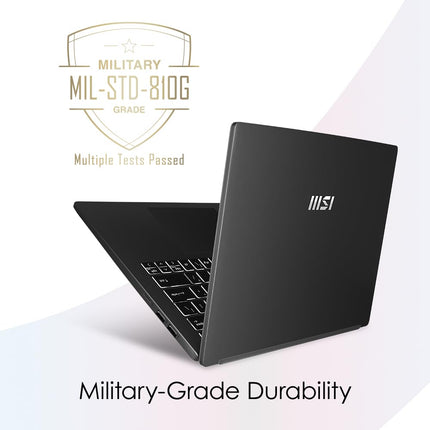 MSI Modern 14, Intel 12th Gen. i3 1215U,36CM Laptop(8GB/512GB NVMe SSD/Windows 11 Home/UHD Graphic/Classic Black/1.4Kg),C12MO-1205IN 