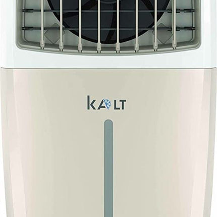 Havells Kalt 24L Personal Air Cooler for home | Powerful Air Delivery | Low Noise, Knob Panel | Everlast Pump | 4 Way Air Deflection | High Density Honeycomb Pads | Heavy Duty (White/Champagne Gold) 