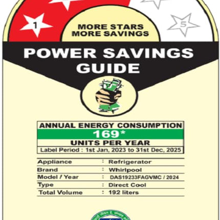 Whirlpool 192 L 3 Star Vitamagic PRO Frost Free Direct-Cool Single Door Refrigerator (215 VMPRO PRM 3S RADIANT STEEL-Z Fridge, Silver, Auto Defrost Technology) 