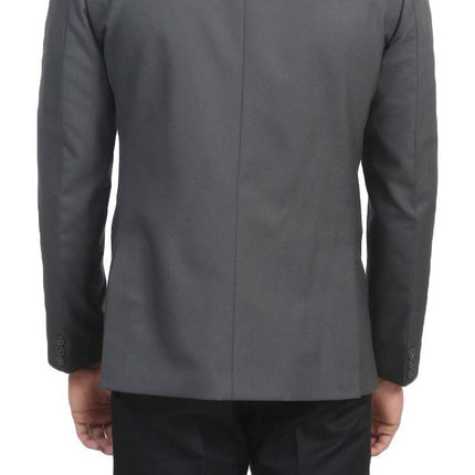 MANQ Men's Slim Fit Formal/Party Blazer Grey, Formal Blazer 