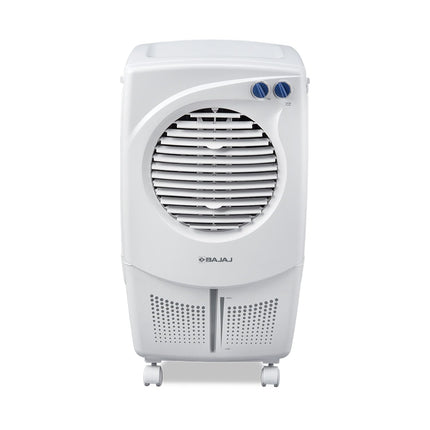 Bajaj PX25 Torque Personal Air Cooler 24L For Home|Room|Anti-Bacterial Honeycomb Cooling Pad|16Ft Powerful Air Throw|High Speed|Inverter Compatible|3-Yr Product 2-Yr Pump 1-Yr Motor Warranty【White】 