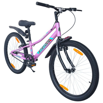 TATA stryder yongstar Girls Cycle in 24t Wheel Size in Pink Colour with Adjustable seat for Age Group 8 to 12 Years 