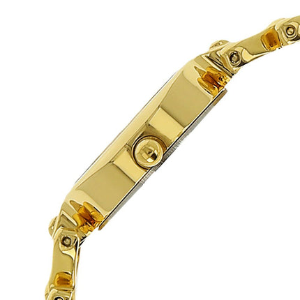 Titan Brass Raga White Dial Women Analog Watch With Metal Strap-Ns2370Ym01, Band_Gold 