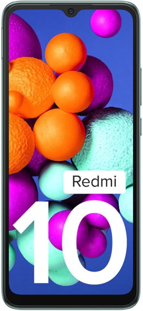 Redmi 10 (Caribbean Green, 6GB RAM, 128GB Storage) 