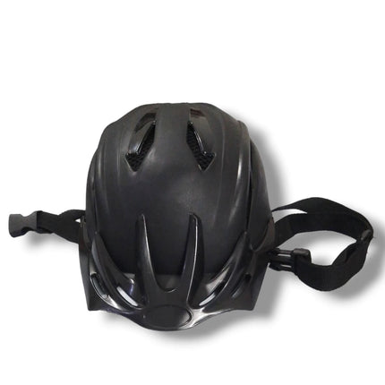 Cycling and Skating Sports Helmet for Kids Boys and Girls of Age 6-15 Years with Adjustable Straps (L, Black) 