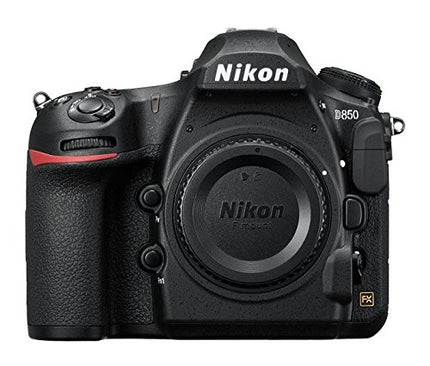 Nikon D850 45.7MP Digital SLR Camera (Black) with AF-S Nikkor 24-120mm F/4G ED VR Lens and 64GB Memory Card 