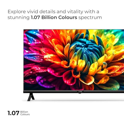 Wobble 127 cm (50 inches) QD Series 4K Ultra HD Smart QLED Google TV WB50GTAW9602QD (Black) 