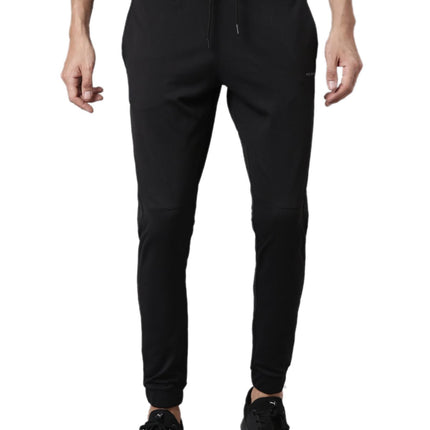 Pepe Jeans Innerwear Men's Regular Fit Track Mid Rise Pants (PPTR01_Black_XL) 