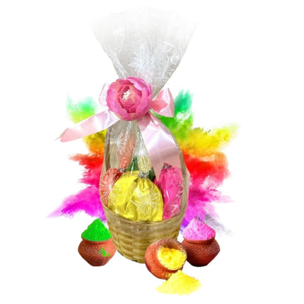 Haldiram's Nagpur Sweet Wonder (1kg) With Holi Colour gift Box 