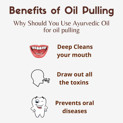 COCO CRUSH Ayurvedic Coconut Oil for Oil Pulling, Cold-pressed & Virgin | Healthy Teeth - Coconut Oil, Tea Tree Oil (100ML) 
