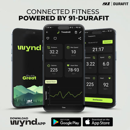 91-Durafit Sprint Pro Multifunction 5 HP Peak BLDC Motorized | 25 Level Auto Incline |16 Km/Hr Max Speed | 140 Kg User Weight | Free (DIY) Installation Assistance 