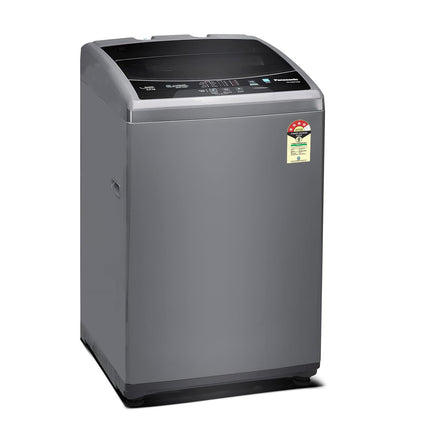 Panasonic 6 Kg 4 Star Fully-Automatic Top Load Washing Machine ( NA-F60LF1HRB, Grey, Durable Metal Body, 8 Wash Program, Aquabeat wash technology, One touch smart wash) 